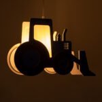 GLOBOSTAR® TRACTOR 61580 Παιδικό Κρεμαστό Φωτιστικό Οροφής με Ντουί 1 x E27 AC 220-240V IP20 - Πολύχρωμο - Μ40 x Π15.5 x Υ26.5cm - Image 3