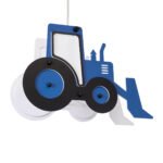 GLOBOSTAR® TRACTOR 61580 Παιδικό Κρεμαστό Φωτιστικό Οροφής με Ντουί 1 x E27 AC 220-240V IP20 - Πολύχρωμο - Μ40 x Π15.5 x Υ26.5cm - Image 6