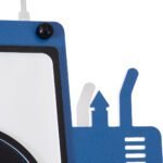 GLOBOSTAR® TRACTOR 61580 Παιδικό Κρεμαστό Φωτιστικό Οροφής με Ντουί 1 x E27 AC 220-240V IP20 - Πολύχρωμο - Μ40 x Π15.5 x Υ26.5cm - Image 9