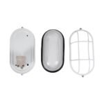 GLOBOSTAR® BOATLIGHT 61582 Vintage Φωτιστικό Καραβοχελώνα Τοίχου - Απλίκα με Ντουί 1 x E27 AC 220-240V Αδιάβροχο IP65 - Λευκό Ματ - Μ21 x Π10.4 x Υ9cm - Image 9