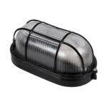 GLOBOSTAR® BOATLIGHT 61583 Vintage Φωτιστικό Καραβοχελώνα Τοίχου - Απλίκα με Ντουί 1 x E27 AC 220-240V Αδιάβροχο IP65 - Μαύρο Ματ - Μ21 x Π10.4 x Υ9cm - Image 7