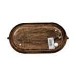 GLOBOSTAR® BOATLIGHT 61584 Vintage Φωτιστικό Καραβοχελώνα Τοίχου - Απλίκα με Ντουί 1 x E27 AC 220-240V Αδιάβροχο IP65 - Χάλκινο Εφέ Σκουριάς Ματ - Μ21 x Π10.4 x Υ9cm - Image 6