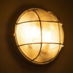 GLOBOSTAR® BOATLIGHT 61588 Vintage Φωτιστικό Καραβοχελώνα Τοίχου & Οροφής με Ντουί 2 x E27 AC 220-240V Αδιάβροχο IP65 - Λευκό Ματ - Μ24 x Π24 x Υ11cm - Image 10