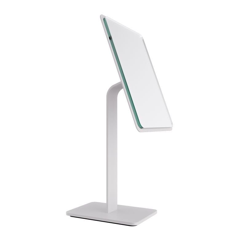 6927390e43a43_3019-033 Καθρέφτης (x1) Επικαθήμενος - Matt White, Pam & Co, W15 x D15 x H35 (cm), 3019-033 - Image 1