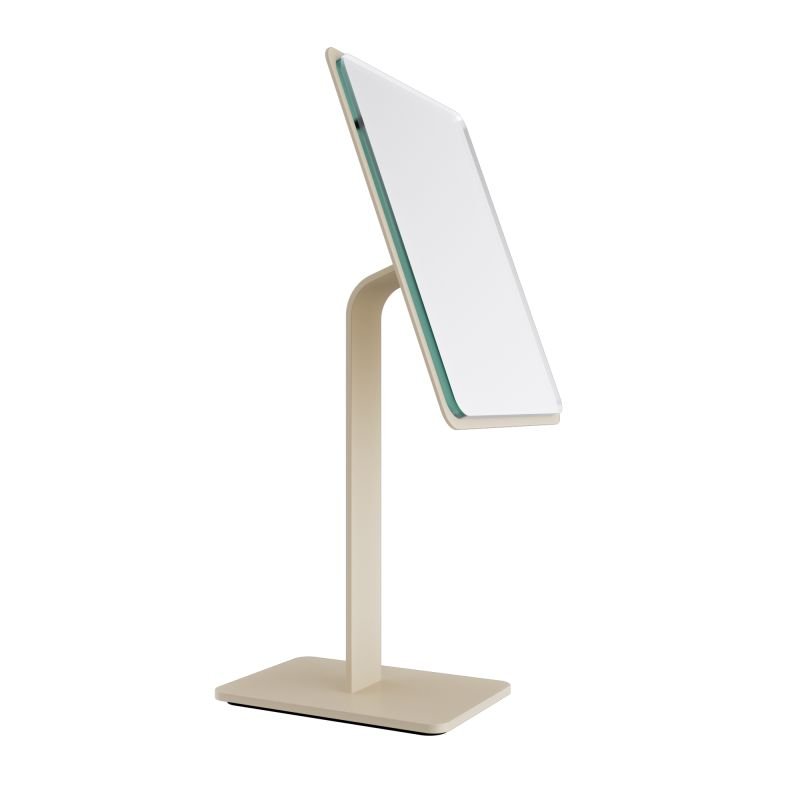 692739225892d_3019-703 Καθρέφτης (x1) Επικαθήμενος - Matt Ivory, Pam & Co, W15 x D15 x H35 (cm), 3019-703 - Image 1