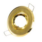 GLOBOSTAR® DELTA 77804 Χωνευτή Κινούμενη Βάση για Σποτ MR11 με Ντουί GU10/GU5.3 IP20 - Χρυσό Πλατίνα - Μ7 x Π7 x Υ2.1cm / Q5.5cm - Image 2