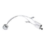 GLOBOSTAR® BUTTON 70790 Φωτιζόμενος Χωνευτός Διακόπτης Αφής On/Off & Push Dimming LED DC 12-24V 1 x 4A 96W Max IP20 Ψυχρό Λευκό 6000K - Μ2 x Π2 x Υ1.2cm - 2 Χρόνια Εγγύηση - Image 3