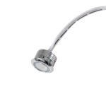 GLOBOSTAR® BUTTON 70790 Φωτιζόμενος Χωνευτός Διακόπτης Αφής On/Off & Push Dimming LED DC 12-24V 1 x 4A 96W Max IP20 Ψυχρό Λευκό 6000K - Μ2 x Π2 x Υ1.2cm - 2 Χρόνια Εγγύηση - Image 4