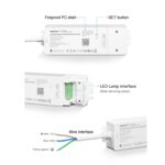 GloboStar® 71437 WL1-P75V24 Mi-BOXER DC Smart Wifi & RF 2.4Ghz & Push Dimming Power Supply Τροφοδοτικό SELV & Controller / Dimmer All in One AC100-240V σε DC 24V 1 x 3A 75W - Max 3A 75W - IP20 Μ19 x Π5.5 x Υ3.2cm - 5 Years Warranty - Image 12