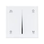 GloboStar® 71452 S1-T SKYDANCE AC Smart RF 2.4Ghz & Αφής - Touch Triac Dimming AC100-240V σε AC100-240V 1 x 1.5A 360W - Max 1.5A 360W - IP20 - Λευκό Σώμα - Μ8.5 x Π8.5 x Υ3.2cm - 5 Years Warranty - Image 3