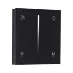 GloboStar® 71453 S1-T SKYDANCE AC Smart RF 2.4Ghz & Αφής - Touch Triac Dimming AC100-240V σε AC100-240V 1 x 1.5A 360W - Max 1.5A 360W - IP20 - Μαύρο Σώμα - Μ8.5 x Π8.5 x Υ3.2cm - 5 Years Warranty - Image 2