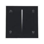 GloboStar® 71453 S1-T SKYDANCE AC Smart RF 2.4Ghz & Αφής - Touch Triac Dimming AC100-240V σε AC100-240V 1 x 1.5A 360W - Max 1.5A 360W - IP20 - Μαύρο Σώμα - Μ8.5 x Π8.5 x Υ3.2cm - 5 Years Warranty - Image 3