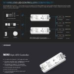 GLOBOSTAR® SKYDANCE-V1 71567 DC RF 2.4Ghz & Push Dimmer / Controller με 1 x 8A 288W Κανάλι DC 5-36V 8A 288W Max IP20 - RF 2.4Ghz & Push Dimming - Μ10 x Π3.5 x Υ2cm - 5 Χρόνια Εγγύηση - Image 9