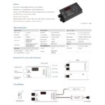 GloboStar® 73116 V1-B SKYDANCE DC RF 2.4Ghz Dimmer Constant Voltage Controller 1 Κανάλι DC 12-24V 1 x 20.5A 480W - Max 20.5A 480W - IP20 Μ9 x Π4 x Υ2.8cm - 5 Χρόνια Εγγύηση - Image 8