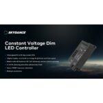 GloboStar® 73116 V1-B SKYDANCE DC RF 2.4Ghz Dimmer Constant Voltage Controller 1 Κανάλι DC 12-24V 1 x 20.5A 480W - Max 20.5A 480W - IP20 Μ9 x Π4 x Υ2.8cm - 5 Χρόνια Εγγύηση - Image 9