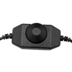 GLOBOSTAR® DIMMERANO 73306 Διακόπτης On/Off & Dimming με 1 x 5A 120W Κανάλι DC 12-24V 5A 120W Max IP20 - Μαύρο - Μ25 x Π3.2 x Υ3.3cm - 2 Χρόνια Εγγύηση - Image 4