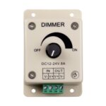 GLOBOSTAR® DIMMERALI 73315 Dimmer με 1 x 8A 192W Κανάλι DC 12-24V 8A 192W Max IP20 - Μ9.3 x Π6.5 x Υ6.2cm - 2 Χρόνια Εγγύηση - Image 3