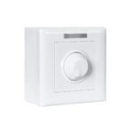 GloboStar® 73317 Επιτοίχιο Dimmer με Ασύρματο Χειριστήριο RF DC 12-24V για Μονόχρωμα Προϊόντα LED 16A Max 384W Μ9 x Π9 x Υ4.5cm - 2 Χρόνια Εγγύηση - Image 3