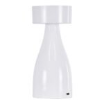 GloboStar® DOLLY 76466 Επιτραπέζιο Φωτιστικό Πορτατίφ LED 1.5W 105lm 120° DC 5V IP44 CCT Θερμό Λευκό 2700K - Φυσικό Λευκό 4500K - Ψυχρό Λευκό 6000K Dimmable Λευκό Πλαστικό - Μ9 x Π9 x Υ21cm - 2 Xρόνια Εγγύηση - Image 3