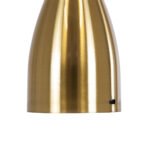 GloboStar® DOLLY 76470 Επαναφορτιζόμενο Επιτραπέζιο Φωτιστικό Πορτατίφ LED 1.5W 105lm 120° DC 5V IP44 CCT Ultra Θερμό 1500K - Φυσικό Λευκό 4500K - Ψυχρό Λευκό 6000K Dimmable Χρυσό & Λευκό Πλαστικό - Μ9 x Π9 x Υ21cm - 2 Χρόνια Εγγύηση - Image 5