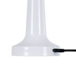 GloboStar® NANNA 76471 Επαναφορτιζόμενο Επιτραπέζιο Φωτιστικό Πορτατίφ LED 1.5W 105lm 120° DC 5V IP44 CCT Ultra Θερμό 1500K - Φυσικό Λευκό 4500K - Ψυχρό Λευκό 6000K Dimmable Λευκό Πλαστικό - Μ9 x Π9 x Υ21cm - 2 Χρόνια Εγγύηση - Image 6