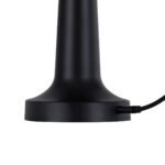 GloboStar® NANNA 76472 Επαναφορτιζόμενο Επιτραπέζιο Φωτιστικό Πορτατίφ LED 1.5W 105lm 120° DC 5V IP44 CCT Ultra Θερμό 1500K - Φυσικό Λευκό 4500K - Ψυχρό Λευκό 6000K Dimmable Μαύρο & Λευκό Πλαστικό - Μ9 x Π9 x Υ21cm - 2 Χρόνια Εγγύηση - Image 6