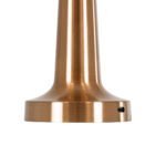 GloboStar® NANNA 76474 Επαναφορτιζόμενο Επιτραπέζιο Φωτιστικό Πορτατίφ LED 1.5W 105lm 120° DC 5V IP44 CCT Ultra Θερμό 1500K - Φυσικό Λευκό 4500K - Ψυχρό Λευκό 6000K Dimmable Χάλκινο & Λευκό Πλαστικό - Μ9 x Π9 x Υ21cm - 2 Χρόνια Εγγύηση - Image 5