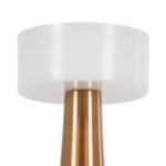 GloboStar® NANNA 76474 Επαναφορτιζόμενο Επιτραπέζιο Φωτιστικό Πορτατίφ LED 1.5W 105lm 120° DC 5V IP44 CCT Ultra Θερμό 1500K - Φυσικό Λευκό 4500K - Ψυχρό Λευκό 6000K Dimmable Χάλκινο & Λευκό Πλαστικό - Μ9 x Π9 x Υ21cm - 2 Χρόνια Εγγύηση - Image 7