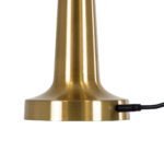 GloboStar® NANNA 76475 Επαναφορτιζόμενο Επιτραπέζιο Φωτιστικό Πορτατίφ LED 1.5W 105lm 120° DC 5V IP44 CCT Ultra Θερμό 1500K - Φυσικό Λευκό 4500K - Ψυχρό Λευκό 6000K Dimmable Χρυσό & Λευκό Πλαστικό - Μ9 x Π9 x Υ21cm - 2 Χρόνια Εγγύηση - Image 6