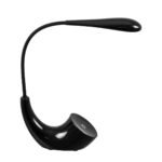 GLOBOSTAR® TEBLARO 76501 Μοντέρνο Επιτραπέζιο Φωτιστικό Γραφείου LED 2.8W 550lm 90° DC 5V με USB-C με Επαναφορτιζόμενη Μπαταρία Li-ion 3.7V 1x18650 1800mAh IP20 Φυσικό Λευκό 4500K - Sanan SMD Chip - Μαύρο - Μ15.5 x Π7.5 x Υ44.5cm - 2 Χρόνια Εγγύηση - Image 3