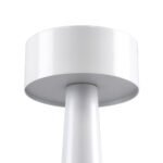 GloboStar® BELLA 76502 Επαναφορτιζόμενο Επιτραπέζιο Φωτιστικό Πορτατίφ LED 1.5W 105lm 120° DC 5V IP44 Θερμό Λευκό 2700K Dimmable Λευκό Αλουμίνιο - Μ9 x Π9 x Υ21cm - 2 Xρόνια Εγγύηση - Image 8