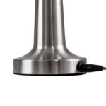 GloboStar® BELLA 76504 Επαναφορτιζόμενο Επιτραπέζιο Φωτιστικό Πορτατίφ LED 1.5W 105lm 120° DC 5V IP44 Θερμό Λευκό 2700K Dimmable Ασημί Αλουμίνιο - Μ9 x Π9 x Υ21cm - 2 Xρόνια Εγγύηση - Image 7