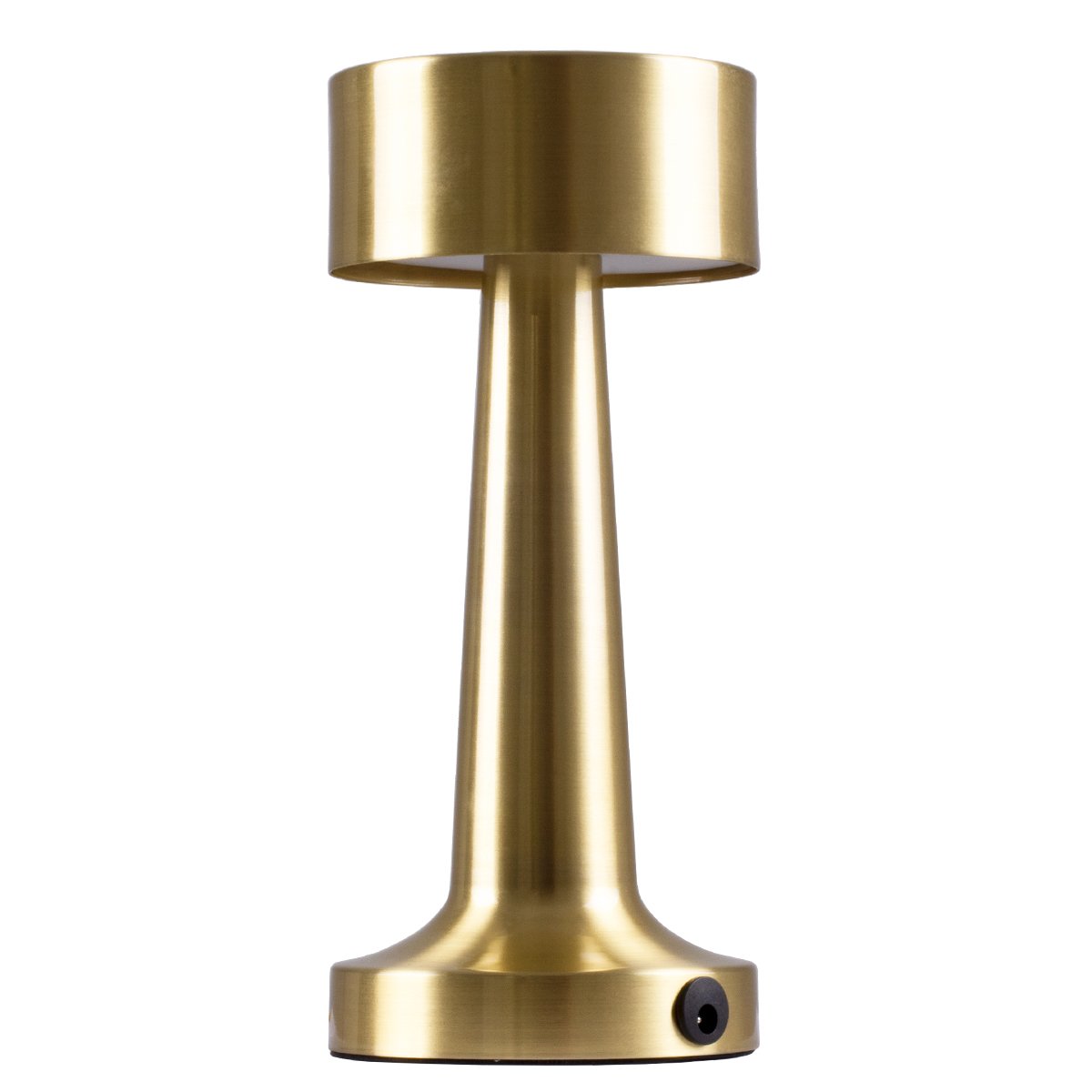 76506_0 GloboStar® BELLA 76506 Επαναφορτιζόμενο Επιτραπέζιο Φωτιστικό Πορτατίφ LED 1.5W 105lm 120° DC 5V IP44 Θερμό Λευκό 2700K Dimmable Χρυσό Αλουμίνιο - Μ9 x Π9 x Υ21cm - 2 Xρόνια Εγγύηση - Image 1