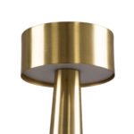 GloboStar® BELLA 76506 Επαναφορτιζόμενο Επιτραπέζιο Φωτιστικό Πορτατίφ LED 1.5W 105lm 120° DC 5V IP44 Θερμό Λευκό 2700K Dimmable Χρυσό Αλουμίνιο - Μ9 x Π9 x Υ21cm - 2 Xρόνια Εγγύηση - Image 8