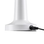 GloboStar® COCO 76508 Επαναφορτιζόμενο Επιτραπέζιο Φωτιστικό Πορτατίφ LED 1.5W 105lm 120° DC 5V IP44 Θερμό Λευκό 2700K Dimmable Λευκό Αλουμίνιο - Μ10 x Π10 x Υ22cm - 2 Xρόνια Εγγύηση - Image 7