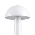 GloboStar® COCO 76508 Επαναφορτιζόμενο Επιτραπέζιο Φωτιστικό Πορτατίφ LED 1.5W 105lm 120° DC 5V IP44 Θερμό Λευκό 2700K Dimmable Λευκό Αλουμίνιο - Μ10 x Π10 x Υ22cm - 2 Xρόνια Εγγύηση - Image 8