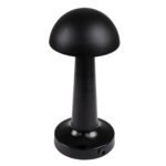 GloboStar® COCO 76509 Επαναφορτιζόμενο Επιτραπέζιο Φωτιστικό Πορτατίφ LED 1.5W 105lm 120° DC 5V IP44 Θερμό Λευκό 2700K Dimmable Μαύρο Αλουμίνιο - Μ10 x Π10 x Υ22cm - 2 Xρόνια Εγγύηση - Image 5