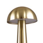 GloboStar® COCO 76512 Επαναφορτιζόμενο Επιτραπέζιο Φωτιστικό Πορτατίφ LED 1.5W 105lm 120° DC 5V IP44 Θερμό Λευκό 2700K Dimmable Χρυσό Αλουμίνιο - Μ10 x Π10 x Υ22cm - 2 Xρόνια Εγγύηση - Image 8