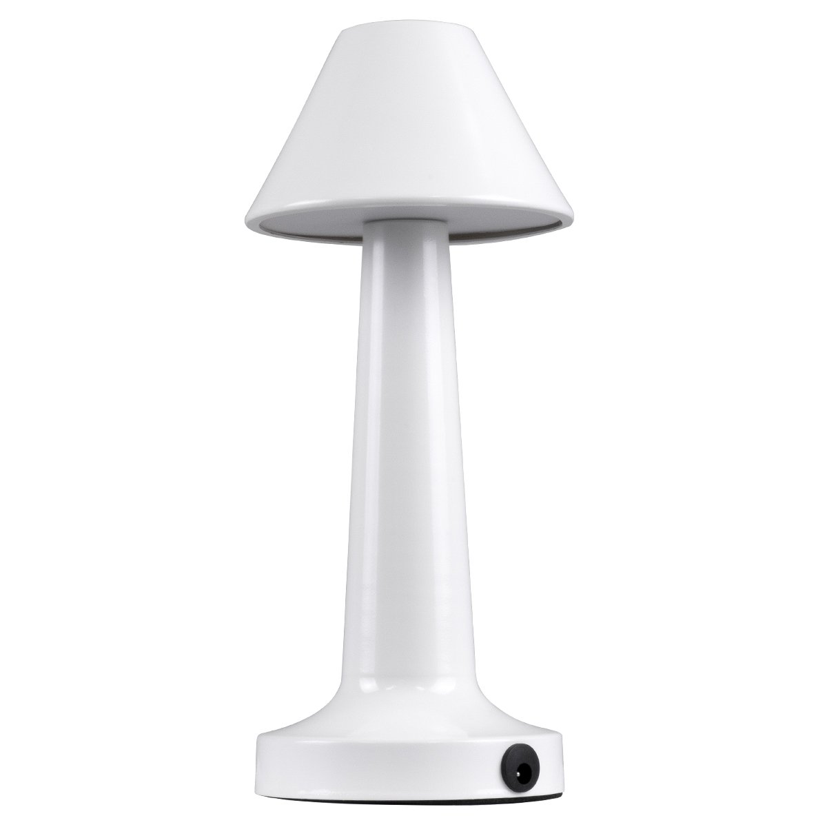 76514_0 GloboStar® MOLLY 76514 Επαναφορτιζόμενο Επιτραπέζιο Φωτιστικό Πορτατίφ LED 1.5W 105lm 120° DC 5V IP44 Θερμό Λευκό 2700K Dimmable Λευκό Αλουμίνιο - Μ10 x Π10 x Υ23cm - 2 Xρόνια Εγγύηση - Image 1