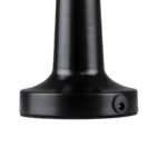 GloboStar® MOLLY 76515 Επαναφορτιζόμενο Επιτραπέζιο Φωτιστικό Πορτατίφ LED 1.5W 105lm 120° DC 5V IP44 Θερμό Λευκό 2700K Dimmable Μαύρο Αλουμίνιο - Μ10 x Π10 x Υ23cm - 2 Xρόνια Εγγύηση - Image 6