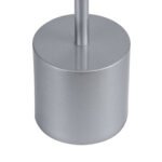 GloboStar® JOJO 76521 Επαναφορτιζόμενο Επιτραπέζιο Φωτιστικό Πορτατίφ LED 1.5W 105lm 120° DC 5V IP44 CCT Ultra Θερμό 1500K - Φυσικό Λευκό 4500K - Ψυχρό Λευκό 6000K Dimmable Ασημί Αλουμίνιο - Μ8 x Π8 x Υ34cm - 2 Χρόνια Εγγύηση - Image 6