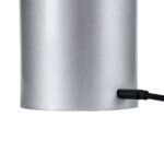 GloboStar® JOJO 76521 Επαναφορτιζόμενο Επιτραπέζιο Φωτιστικό Πορτατίφ LED 1.5W 105lm 120° DC 5V IP44 CCT Ultra Θερμό 1500K - Φυσικό Λευκό 4500K - Ψυχρό Λευκό 6000K Dimmable Ασημί Αλουμίνιο - Μ8 x Π8 x Υ34cm - 2 Χρόνια Εγγύηση - Image 9