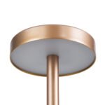 GloboStar® JOJO 76522 Επαναφορτιζόμενο Επιτραπέζιο Φωτιστικό Πορτατίφ LED 1.5W 105lm 120° DC 5V IP44 CCT Ultra Θερμό 1500K - Φυσικό Λευκό 4500K - Ψυχρό Λευκό 6000K Dimmable Χάλκινο Αλουμίνιο - Μ8 x Π8 x Υ34cm - 2 Χρόνια Εγγύηση - Image 7