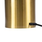 GLOBOSTAR® JOJO 76523 Μοντέρνο Επιτραπέζιο Φωτιστικό LED 1.5W 105lm 120° DC 5V με USB με Επαναφορτιζόμενη Μπαταρία Li-ion 3.7V 1800mAh IP44 Ρυθμιζόμενο Λευκό CCT με Αφή 1500K/4500K/6000K Dimmable - Lumileds SMD Chip - Χρυσό - Μ8 x Π8 x Υ34cm - 2 Χρόνια Εγγύηση - Image 9