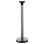 GLOBOSTAR® ONO 76530 Μοντέρνο Επιτραπέζιο Φωτιστικό Γραφείου με Ασύρματη Φόρτιση 10W 2A LED 5W 500lm 180° DC 5V με USB IP20 Ρυθμιζόμενο Λευκό CCT με Αφή 2700K/4500K/6000K Dimmable - Sanan SMD Chip - Μαύρο - Μ25 x Π10.5 x Υ35.5cm - 2 Χρόνια Εγγύηση - Image 4