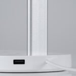 GLOBOSTAR® ONO 76531 Μοντέρνο Επιτραπέζιο Φωτιστικό Γραφείου με Ασύρματη Φόρτιση 10W 2A LED 5W 500lm 180° DC 5V με USB IP20 Ρυθμιζόμενο Λευκό CCT με Αφή 2700K/4500K/6000K Dimmable - Sanan SMD Chip - Λευκό - Μ25 x Π10.5 x Υ35.5cm - 2 Χρόνια Εγγύηση - Image 11