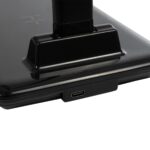 GLOBOSTAR® ONO 76533 Μοντέρνο Επιτραπέζιο Φωτιστικό Γραφείου με Ασύρματη Φόρτιση 10W 2A LED 3.5W 350lm 90° DC 5V με USB-C IP20 Ρυθμιζόμενο Λευκό CCT με Αφή 2700K/4500K/6000K Dimmable - Sanan SMD Chip - Μαύρο - Μ18 x Π12 x Υ36cm - 2 Χρόνια Εγγύηση - Image 11