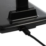 GLOBOSTAR® ONO 76533 Μοντέρνο Επιτραπέζιο Φωτιστικό Γραφείου με Ασύρματη Φόρτιση 10W 2A LED 3.5W 350lm 90° DC 5V με USB-C IP20 Ρυθμιζόμενο Λευκό CCT με Αφή 2700K/4500K/6000K Dimmable - Sanan SMD Chip - Μαύρο - Μ18 x Π12 x Υ36cm - 2 Χρόνια Εγγύηση - Image 12