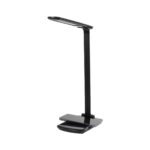 GLOBOSTAR® ONO 76533 Μοντέρνο Επιτραπέζιο Φωτιστικό Γραφείου με Ασύρματη Φόρτιση 10W 2A LED 3.5W 350lm 90° DC 5V με USB-C IP20 Ρυθμιζόμενο Λευκό CCT με Αφή 2700K/4500K/6000K Dimmable - Sanan SMD Chip - Μαύρο - Μ18 x Π12 x Υ36cm - 2 Χρόνια Εγγύηση - Image 6