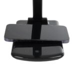 GLOBOSTAR® ONO 76533 Μοντέρνο Επιτραπέζιο Φωτιστικό Γραφείου με Ασύρματη Φόρτιση 10W 2A LED 3.5W 350lm 90° DC 5V με USB-C IP20 Ρυθμιζόμενο Λευκό CCT με Αφή 2700K/4500K/6000K Dimmable - Sanan SMD Chip - Μαύρο - Μ18 x Π12 x Υ36cm - 2 Χρόνια Εγγύηση - Image 9